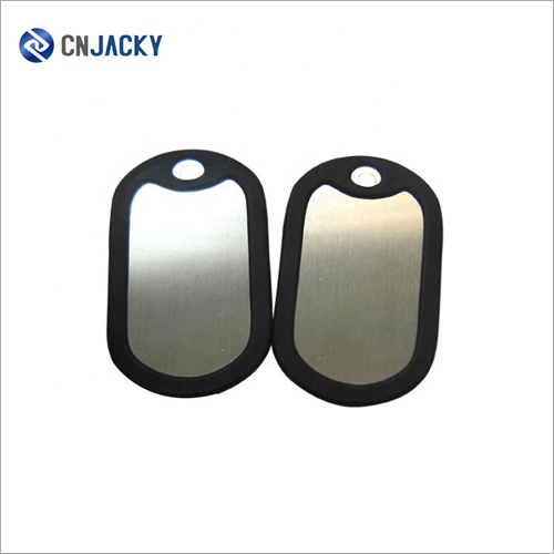 Black Rubber Silencer for Aluminum Dog Tag By WUHAN JIA QIRUI CARD TECHNOLOGY CO., LIMITED