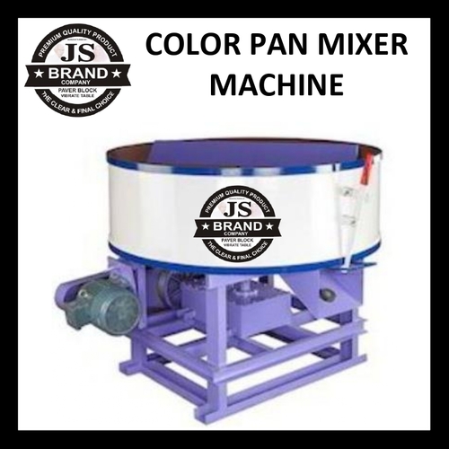 Color Pan Mixer Machine