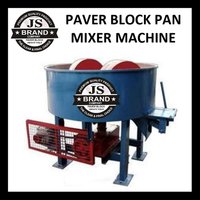 Paver Block Pan Mixer Machine