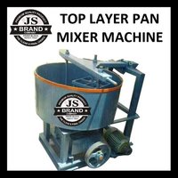 Top Layer Pan Mixer Machine