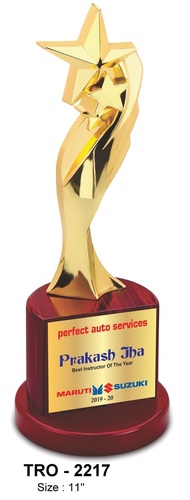 Gold Star Designer Trophy