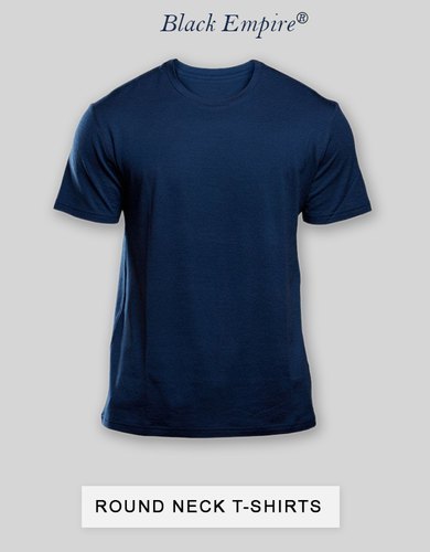 Plain Round Neck t Shirts