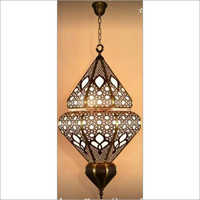 Glass Hanging Lamp - Elegant Clear Glass, Modern Design , Adjustable Height for Versatile Lighting Solutions
