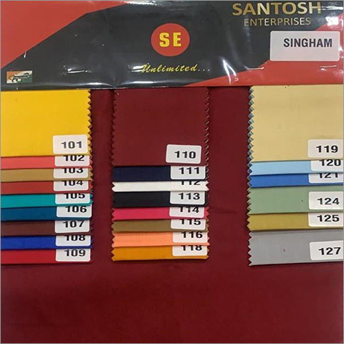 Singham 100 Percent Cotton Fabric - 100% Cotton, Custom Length Meter (m), Available in Various Colors - Smooth Texture for Comfortable Use