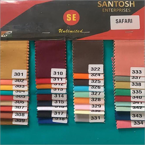 Safari Cotton Fabric - 100% Light Weight, Available in Multiple Colors, Custom Lengths
