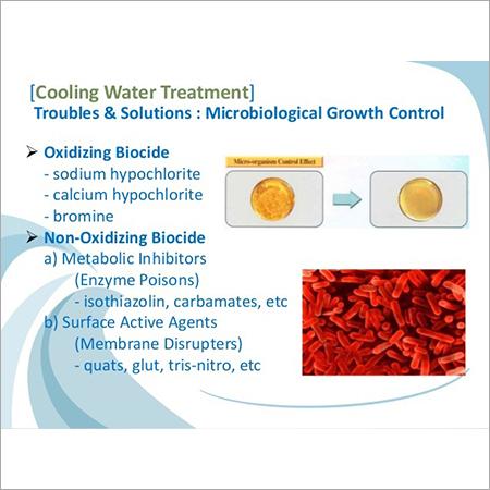 oxiding and non oxidisning biocide