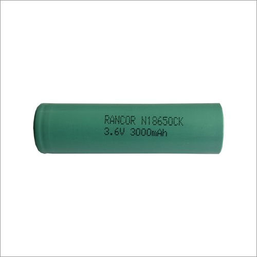 3.6 V 18650 3000mAh 3.7V Lithium Ion Cell