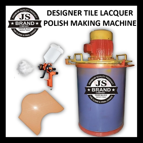 Designer Tile Lacquer Polish Making Machine