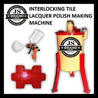 Interlocking Tile Lacquer Polish Making Machine
