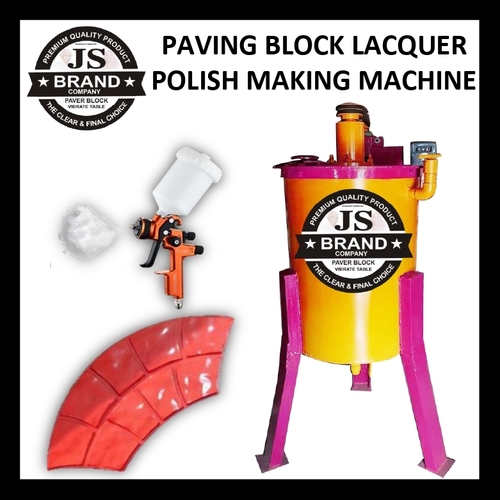 Paving Block Lacquer Polish Making Machine