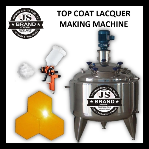Top Coat Lacquer Making Machine