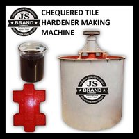 Chequered Tile Hardener Making Machine