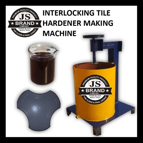 Interlocking Tile Hardener Making Machine