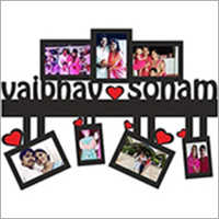 Mdf Photo Frame - Customized Size, Wood Material, Vibrant Color Options - Perfect Birthday Gift And Special Keepsake