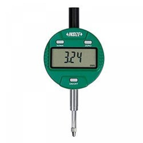 INSIZE 2113-10 Digital Indicator - Plastic Material, 44mm Size, White Color | No Auto Power Off, Low Power Consumption, Data Output System Compatible