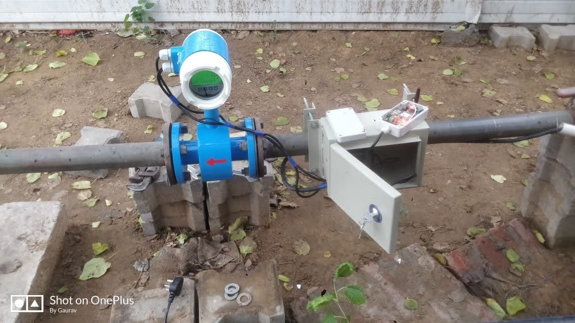 Digital Electromagnetic Fowmeter with Telemetry System/ RS485 Output