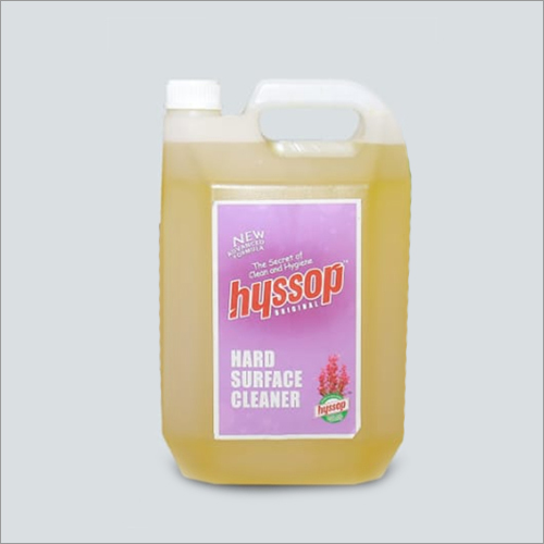 5 Liter Hard Surface Cleaner - Chemical Liquid | Effective and Efficient Floor Cleaning with 24 Months Shelf Life
