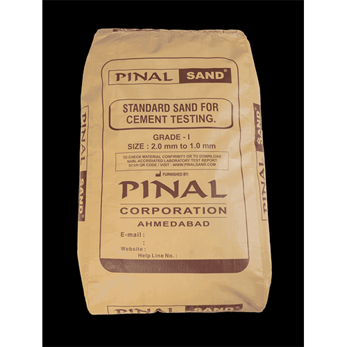 Pinal Sand (Grade- I) - Application: Cement Testing