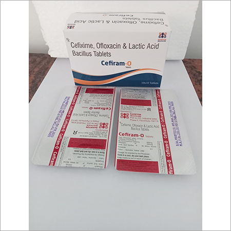 Cefixime Ofloxacin & Lactic Acid Bacillus Tablets