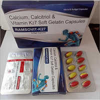 Calcium, Calcitriol & Vitamin K27 Soft Gelatin Capsules