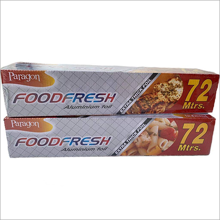 Paragon Food Fresh Aluminium Foil 72 Meter Silver Kitchen Foil Roll By PARAGON PRODUCTS