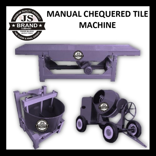 Manual Chequered Tile Machine
