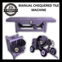 MANUAL CHEQUERED TILE MACHINE