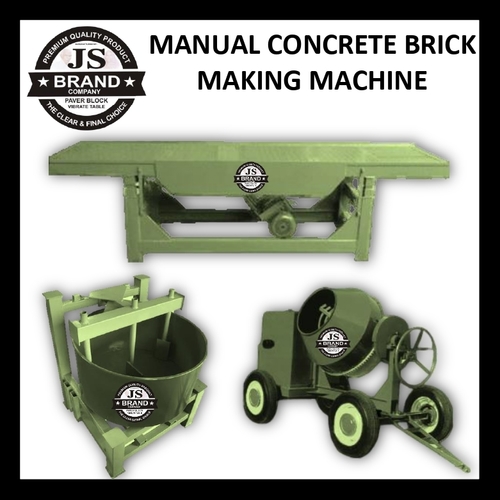 Manual Concrete Brick Making Machine
