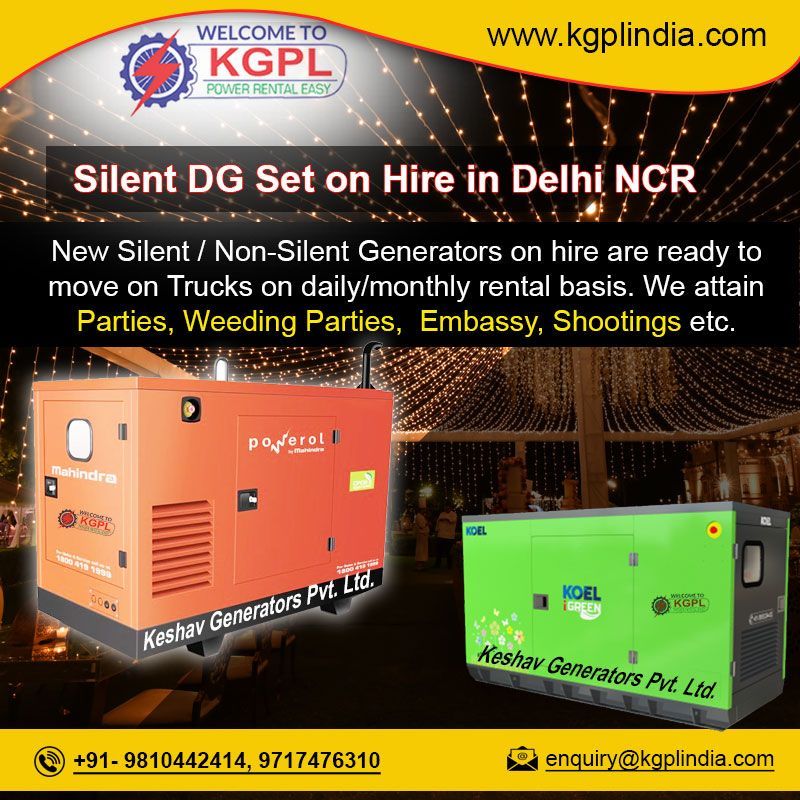 generator on hire