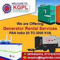 generator on hire