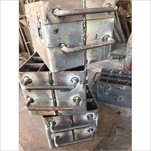 Cupola Furnace Molded Box - Mild Steel, Custom Size, Black | Essential for Cupola and Induction Melting Furnaces, New Condition