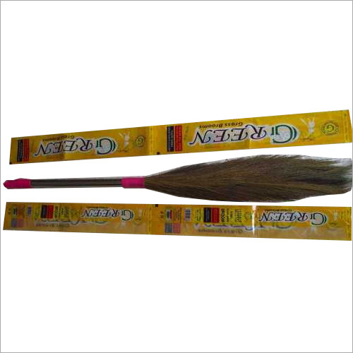 Steel Handle Grass Brooms By GREEN INDIA SUPPLIES