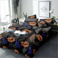 Leaf Printed Bed Sheet