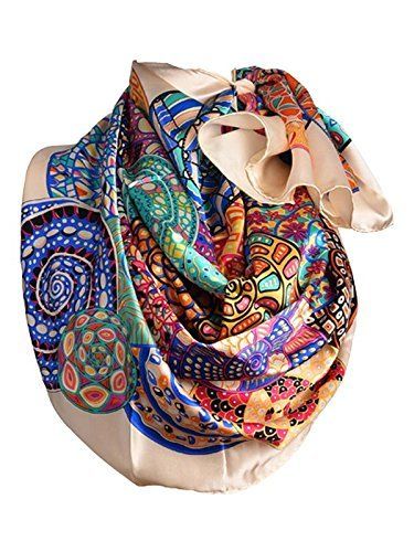 Printed Satin Silk Scarf Wholesalers