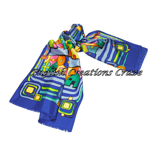 Printed Twill Silk Scarf Manufacturers