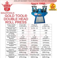 double head rolling mill Jewelry Wire And Sheet Rolling Machine  Gold Tool