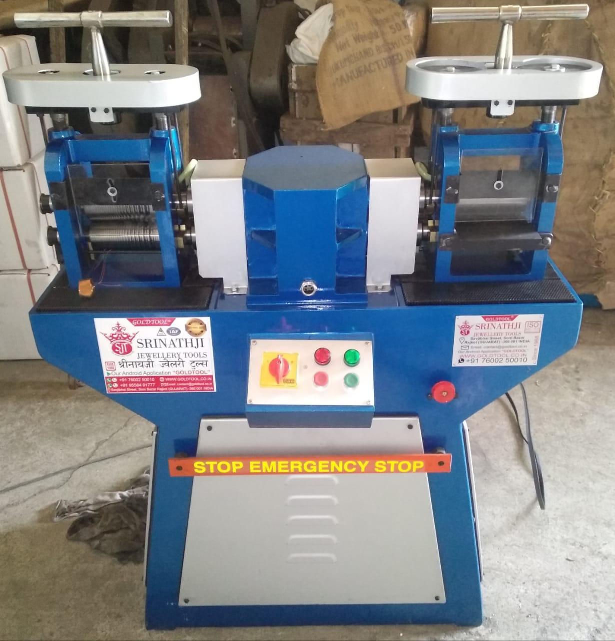 double head rolling mill Jewelry Wire And Sheet Rolling Machine  Gold Tool