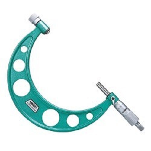 Insize 3206-150A Outside Micrometer With Interchangeable Anvils Application: Yes