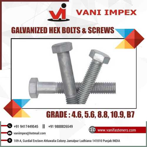 Hot Dip Galvanized Bolt