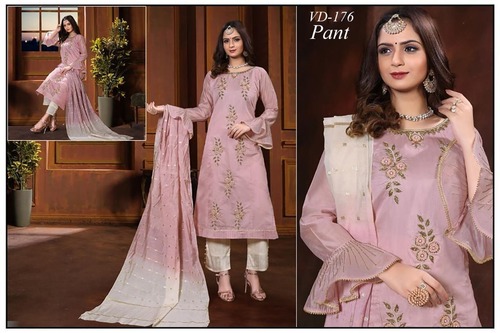 Modern Look Pure Cotton Party Wear Dress