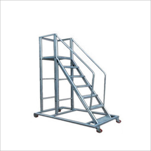 Eco-Friendly Aluminium Trolley Step Ladder