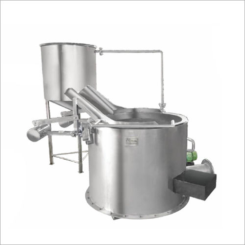 Circular Fryer With In Built Heamixer Macht Exchanger (Tilting System)