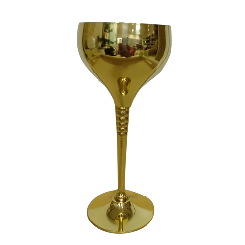 Brass Wine Glass