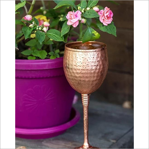 Copper Wine Glass Size: Different Size Available