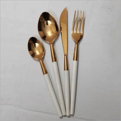 Golden Brass Spoon Set