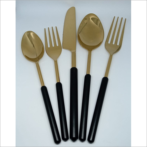 Brass Dining Spoon Set