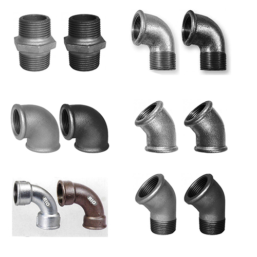 BEADED PIPE FITTINGS FOR EXPORT - As per EN 10242 standard