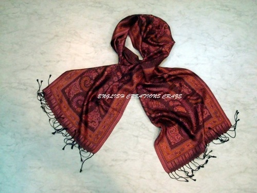 Silk Jacquard Shawls  Manufacturers