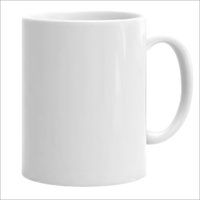 White Sublimation Plain Mug