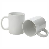 White Sublimation Plain Mug